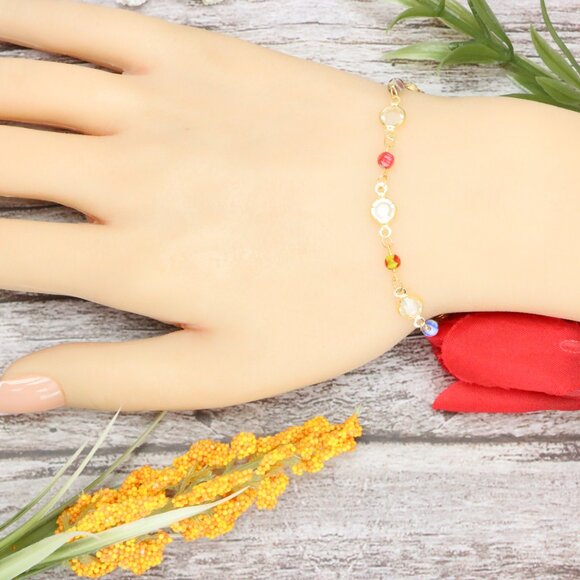 "Trendy Bracelet for Girls & Women – Cute, Adjustable & Gift-Ready | MLCRC1170 - Picture 9 of 10